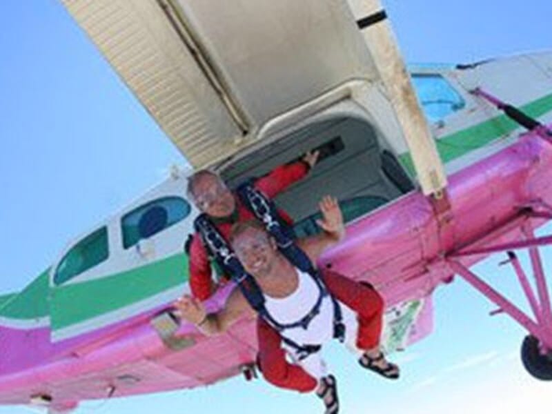 Saut d'Initiation au Parachute près d'Avignon à Pujaut